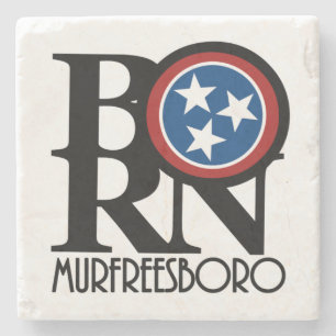 BORN Murfreesboro, Tennessee Stone Coaster