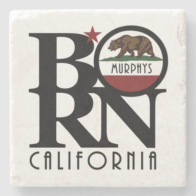 BORN Murphys California Stone Coaster (Front)