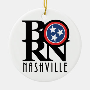 BORN Nashville Ceramic Tree Decoration