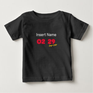 Born on Leap Day 02 29 Born Rare Leap Year baby T-Shirt