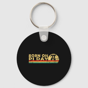 Born On Pi Day March 14 Math Equations Sunset Geek Key Ring