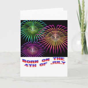 Born on the 4th of July Card