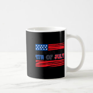 Born On The 4th of July Happy Birthday USA Coffee Mug