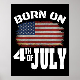 BORN ON THE 4TH OF JULY  POSTER