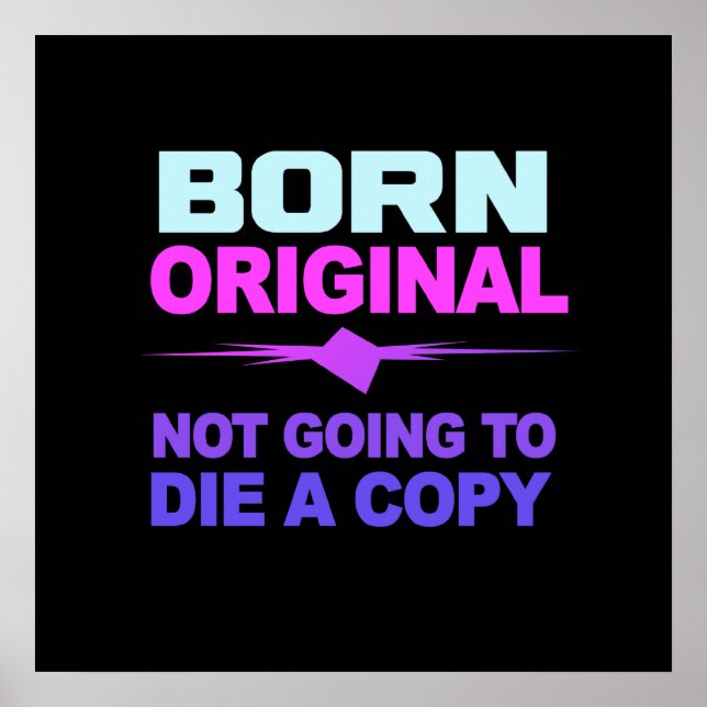 Born Original poster (Front)