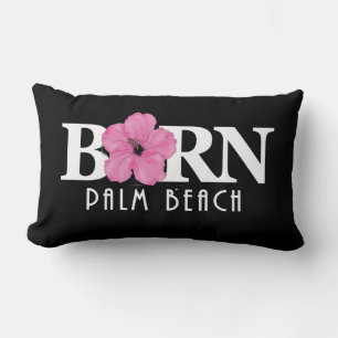BORN Palm Beach Florida Pink Lumbar Cushion