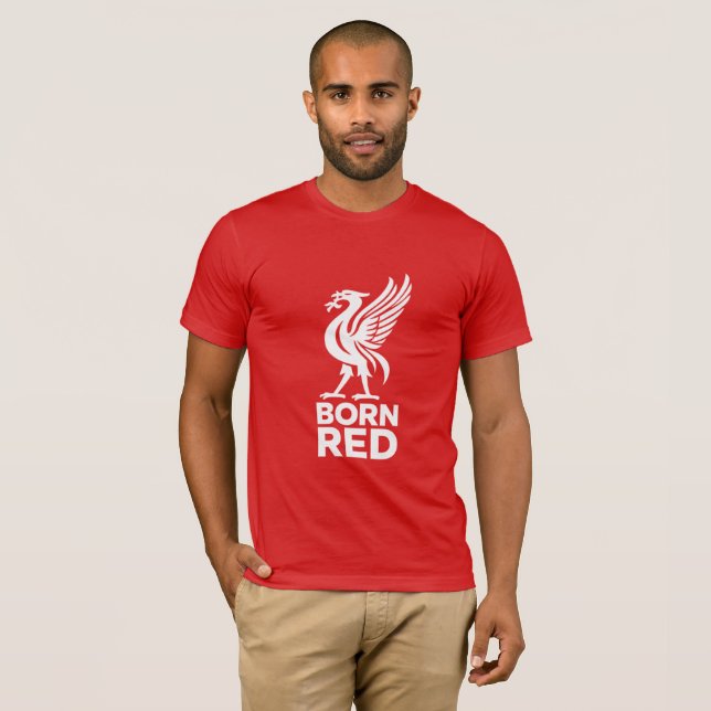 Born Red Liverpool Jersey T-Shirt (Front Full)