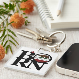 BORN San Francisco Key Ring