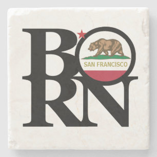 BORN San Francisco Stone Coaster