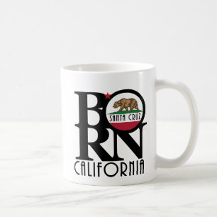 BORN Santa Cruz California 11oz Coffee Mug