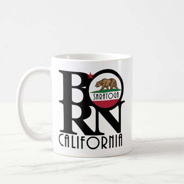 BORN Saratoga 11oz Coffee Mug (Left)