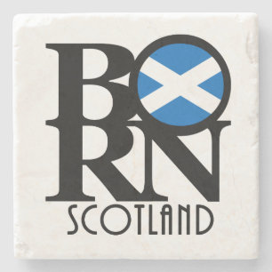 BORN Scotland Stone Coaster