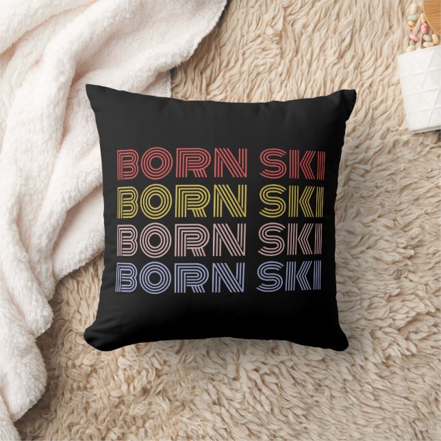 BORN SKI PILLOW FOR SKIING LOVERS (Blanket)