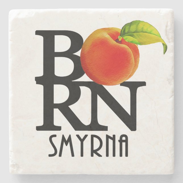 BORN Smyrna Georgia Stone Coaster (Front)