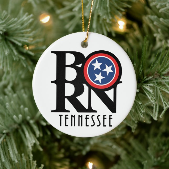 BORN Tennessee Ceramic Tree Decoration (Tree)