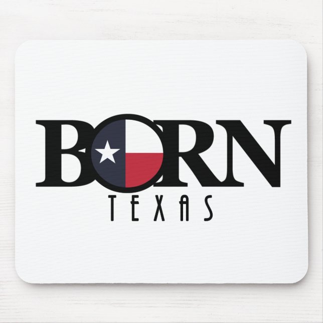 BORN Texas Mouse Pad (Front)