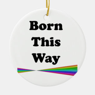 Born This Way Ceramic Tree Decoration