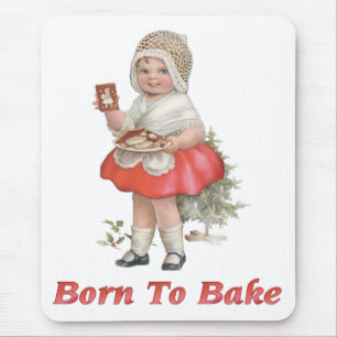 Born To Bake Mouse Pad