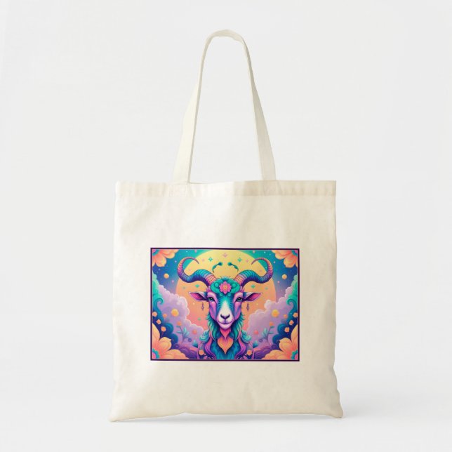 Born to be a Capricorn Tote Bag (Front)