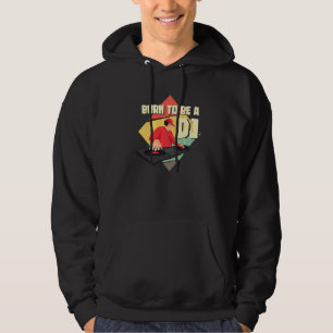 Born To Be A Dj Vintage Disc Jockey Beat Maker Hoodie