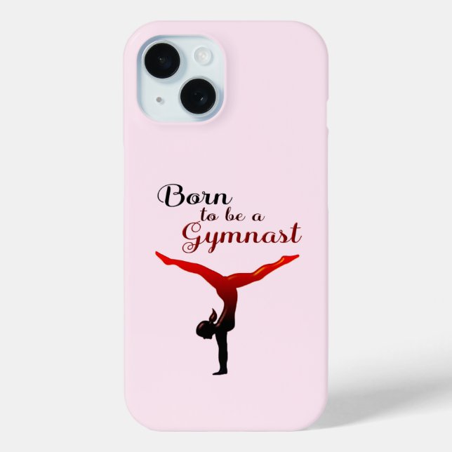 Born to be a Gymnast Case-Mate iPhone Case (Back)