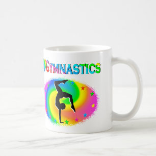 BORN TO BE A GYMNAST CHAMPION COFFEE MUG