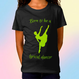 Born to be a Lyrical Dancer Neon T-Shirt