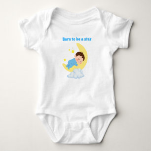 Born to be a star baby bodysuit