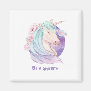 Born to Be a Unicorn Magical Fan Club Magnet