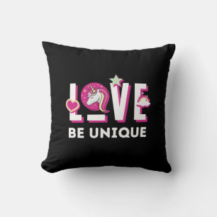 Born to Be a Unicorn Magical Fantasy Animal        Cushion