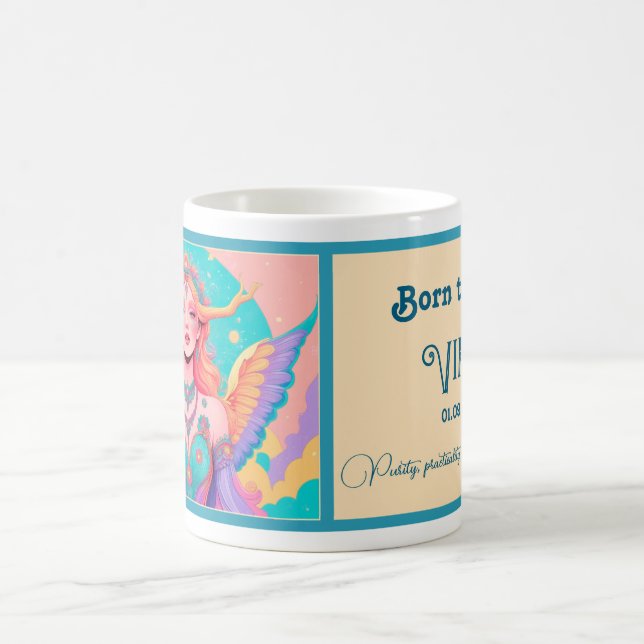 Born to be a Virgo Coffee Mug (Center)