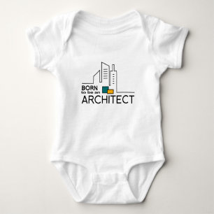Born To be an Architect Baby Bodysuit