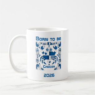 Born to be Cancer Coffee Mug