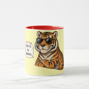 Born To Be Fearless Inspirational Coffee Mug