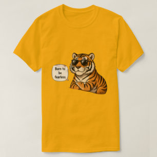Born To Be Fearless Inspirational T-Shirt