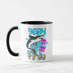 BORN TO BE FREE MUG