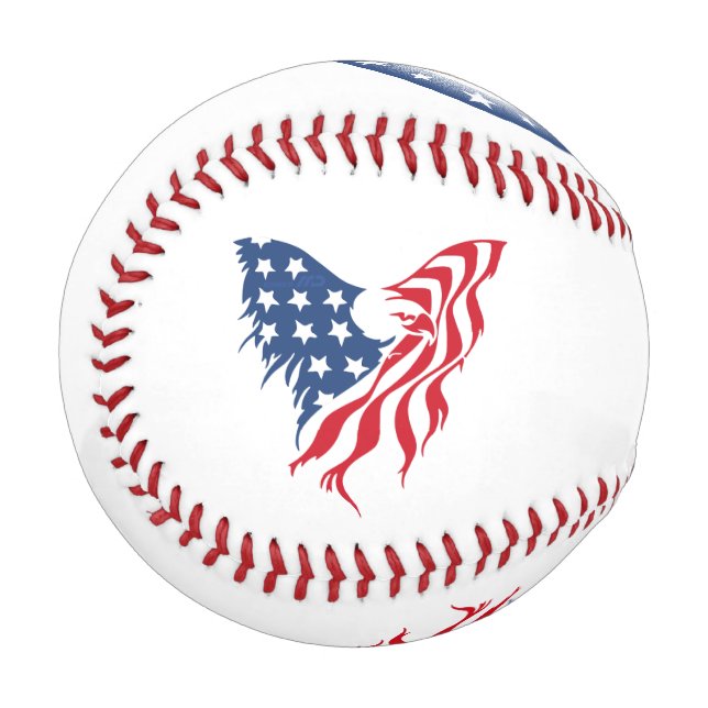 Born to Be Free Patriotic Eagle |  Baseball (Front Left)