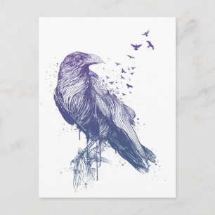 Born to be free postcard