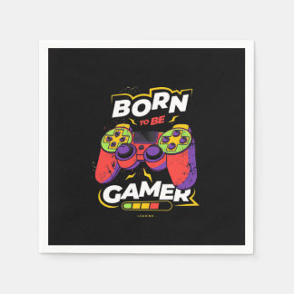 Born To Be Gamer Napkin