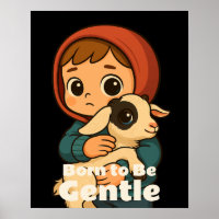 Born to Be Gentle – Sweet Lamb & Child