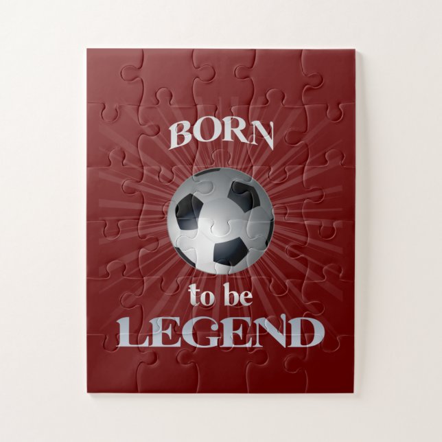 born to be legend jigsaw puzzle (Vertical)