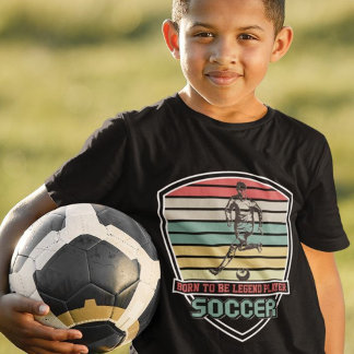 Born To Be Legend Player Soccer Tri-Blend Shirt