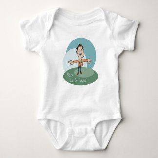 Born to be loved baby bodysuit