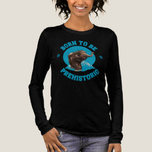 Born to Be Prehistoric Woolly Mammoth Baby Tri-Blend Shirt