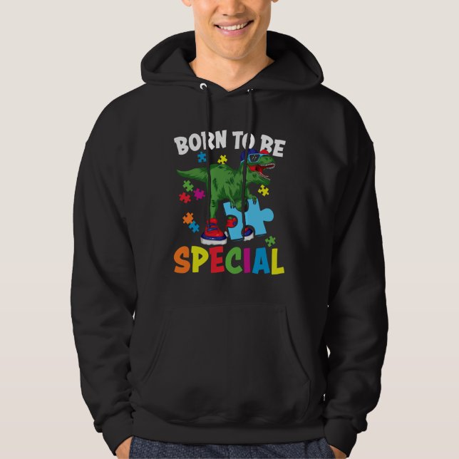 Born To Be Special Autism Awareness Hoodie (Front)