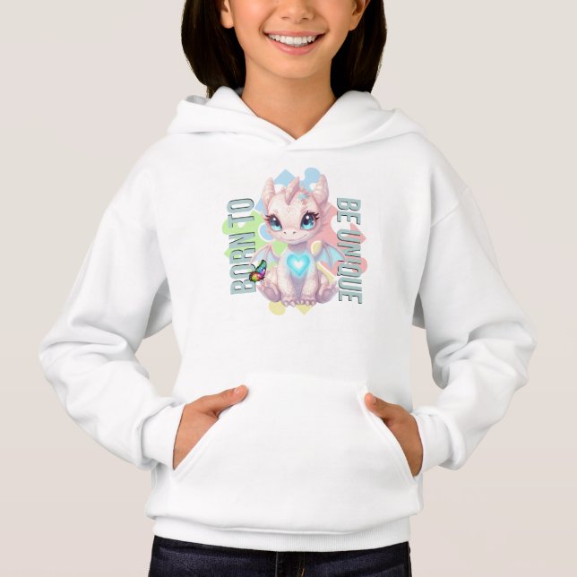 Born to Be Unique Dragon Design – Autism Awareness (Front)