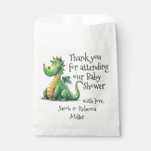 Born to Breathe Fire Baby Shower Thank You Favour Bags