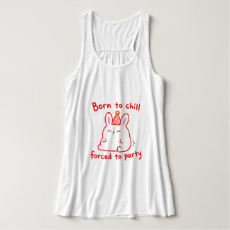 Born To Chill Party Bunny Singlet