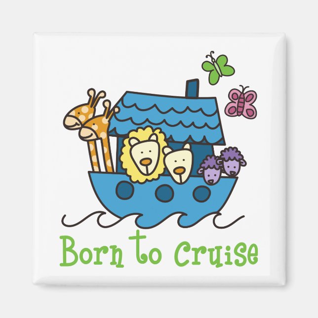Born To Cruise Magnet (Front)