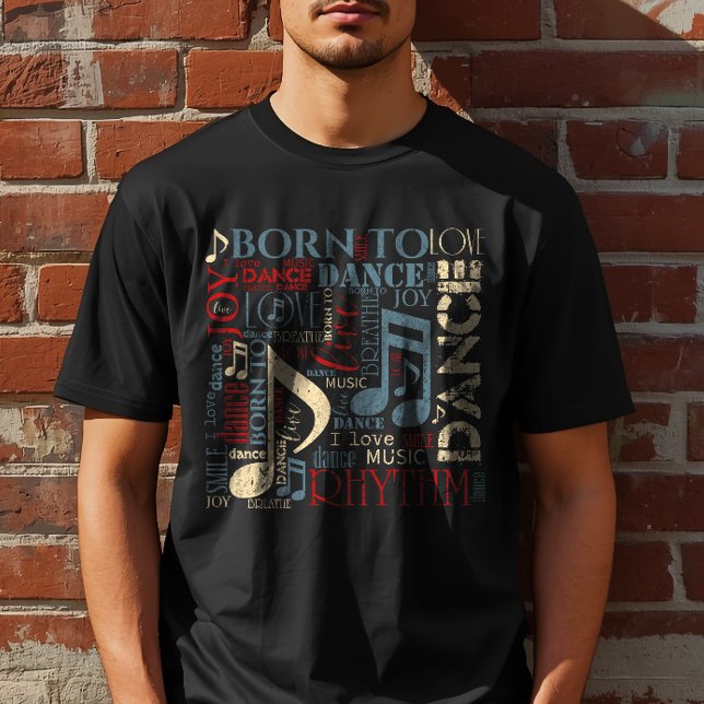 Born to Dance Blue ID277 T-Shirt (Creator Uploaded)